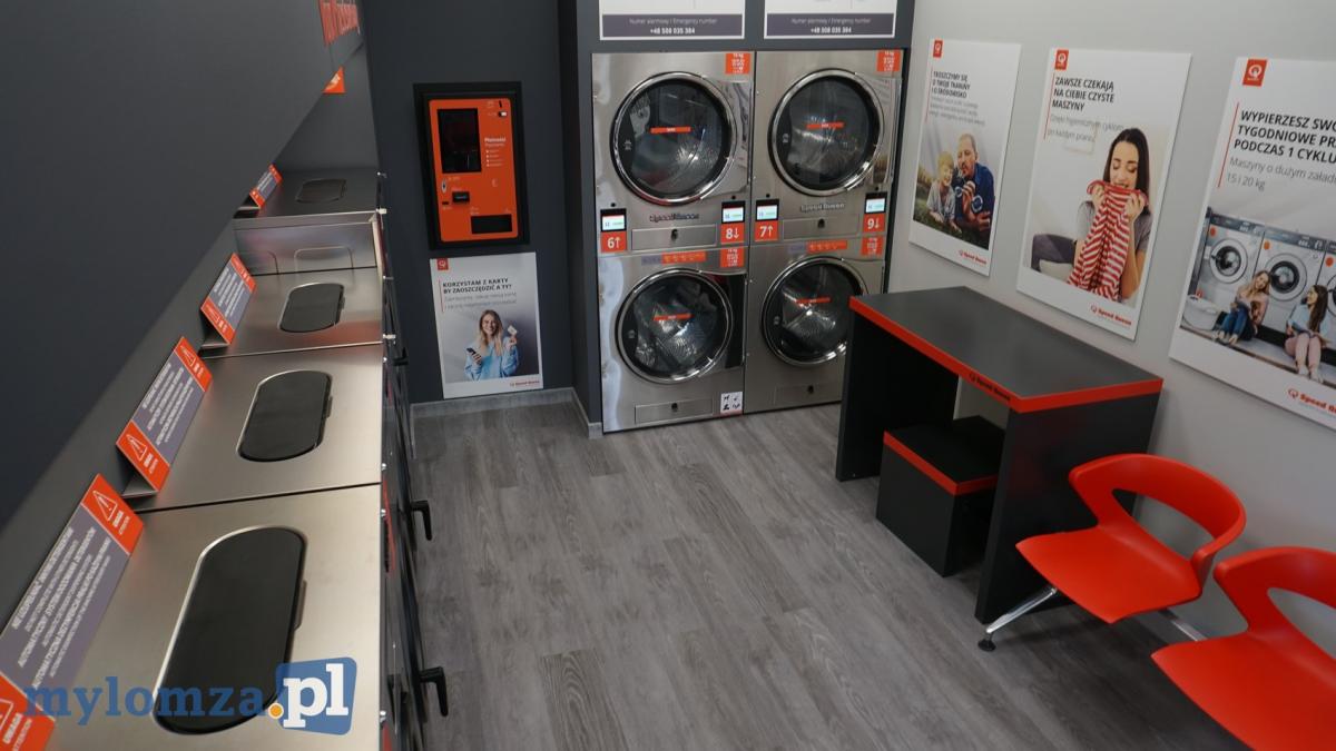 Detale pralnic przemysłowych dostępnych w punkcie Speed Queen Łomża.